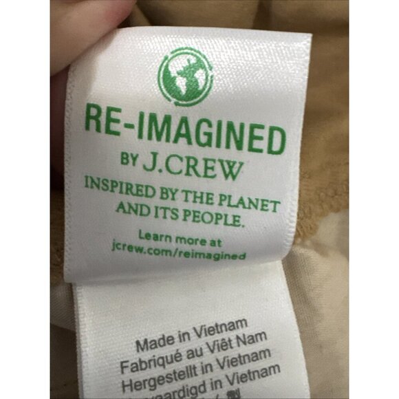 J.Crew Women's Plus 3X Pullon Wide Leg Stretch Pants Camel Tan EUC Inseam 27" - Picture 8 of 10